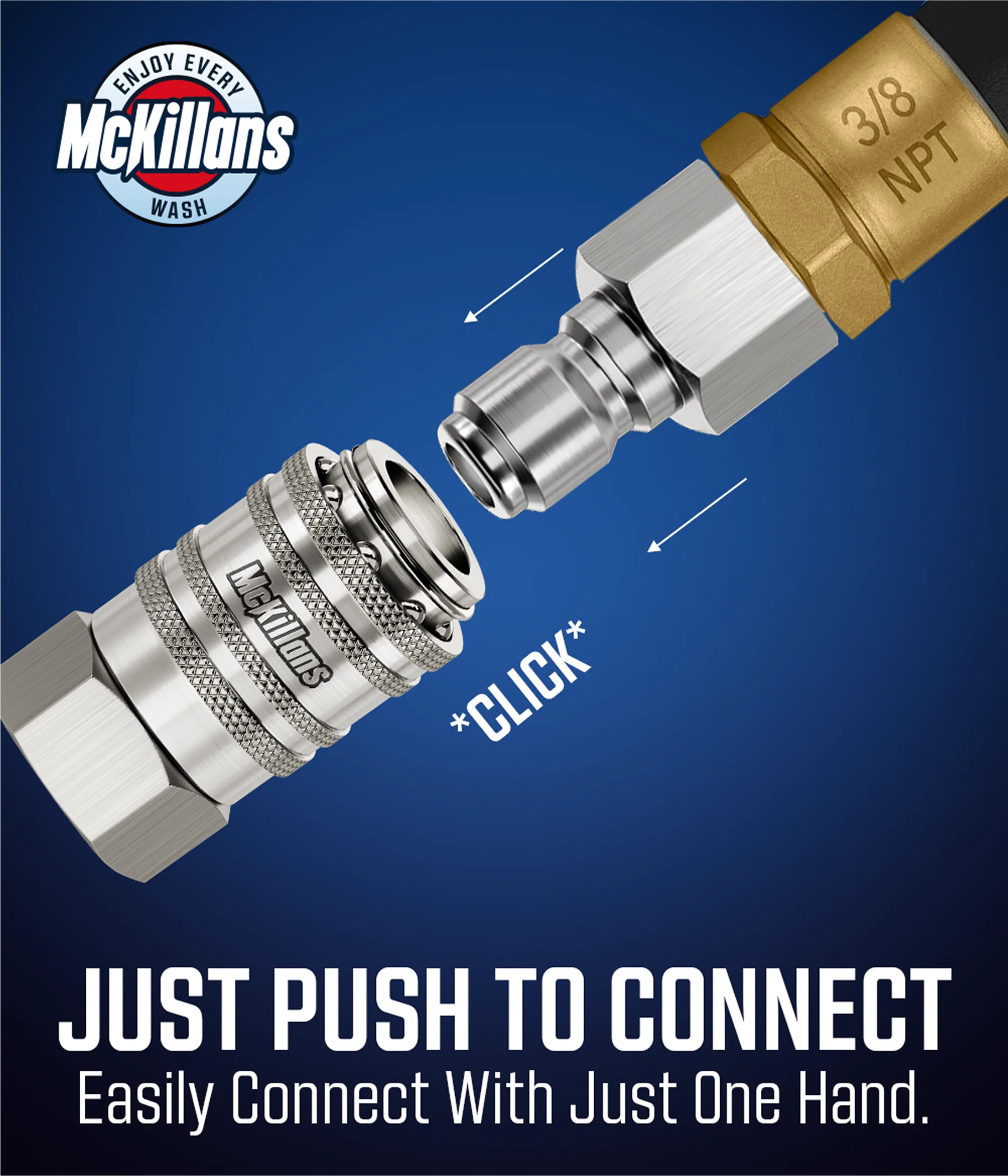 3/8" NPT Female Automatic Quick Connect Couplers - Image 3