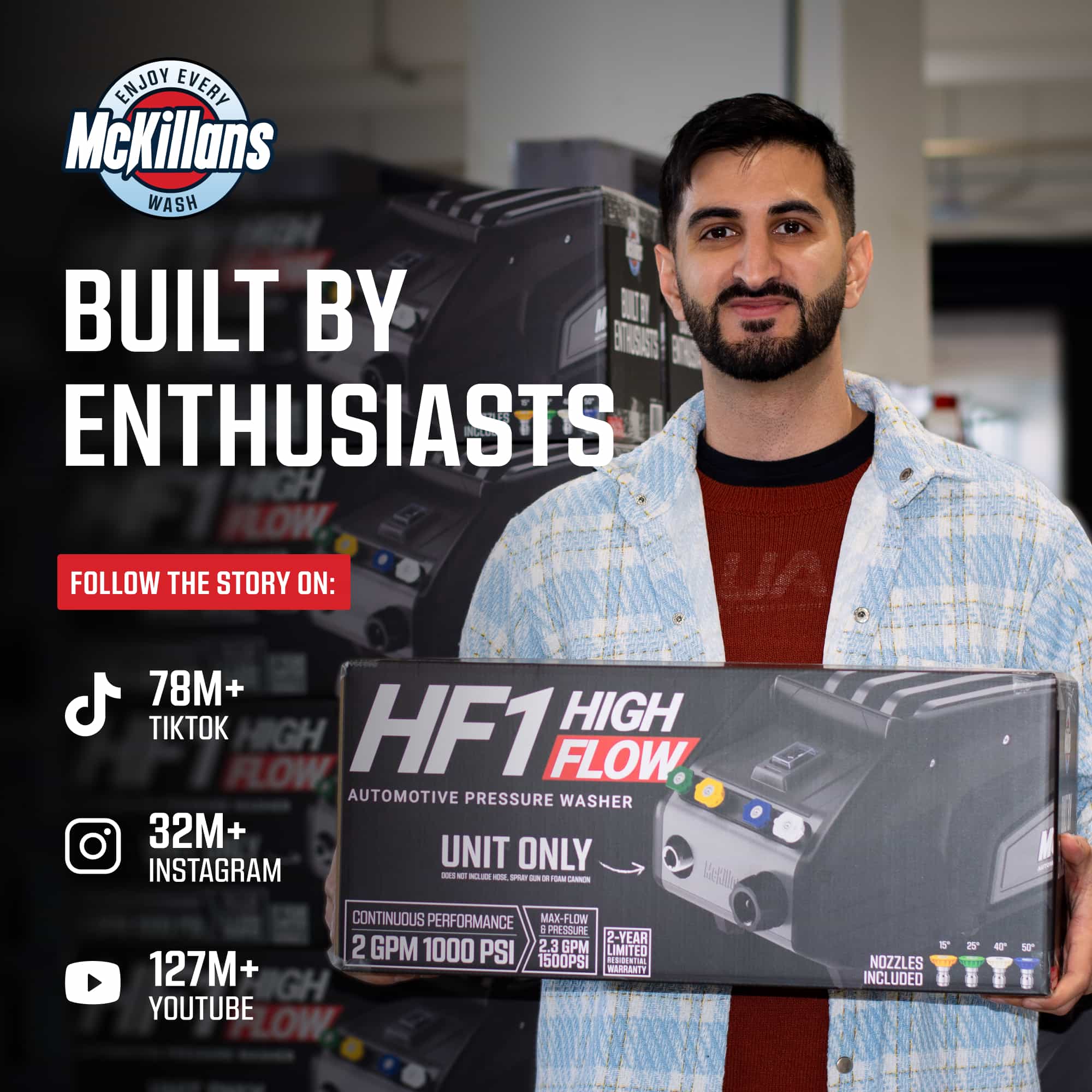 McKillans HF1 — High-Flow Pressure Washer for Cars - Image 7