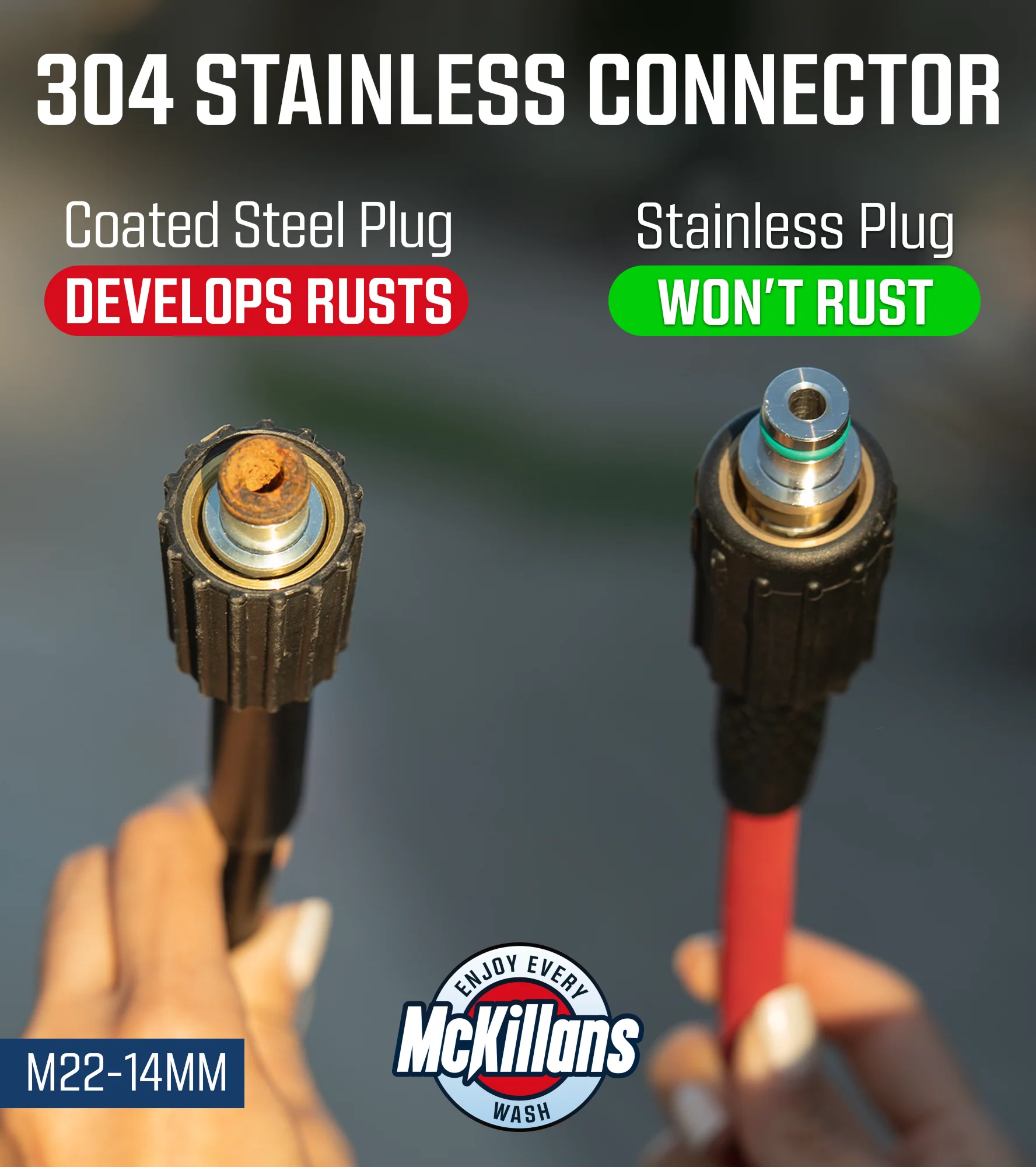 M22 Pressure Washer Hose 1/4" x 50FT - Image 3